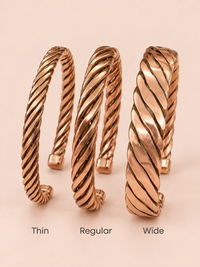 NODUS Wide — NHASS, productdetail in massief koper